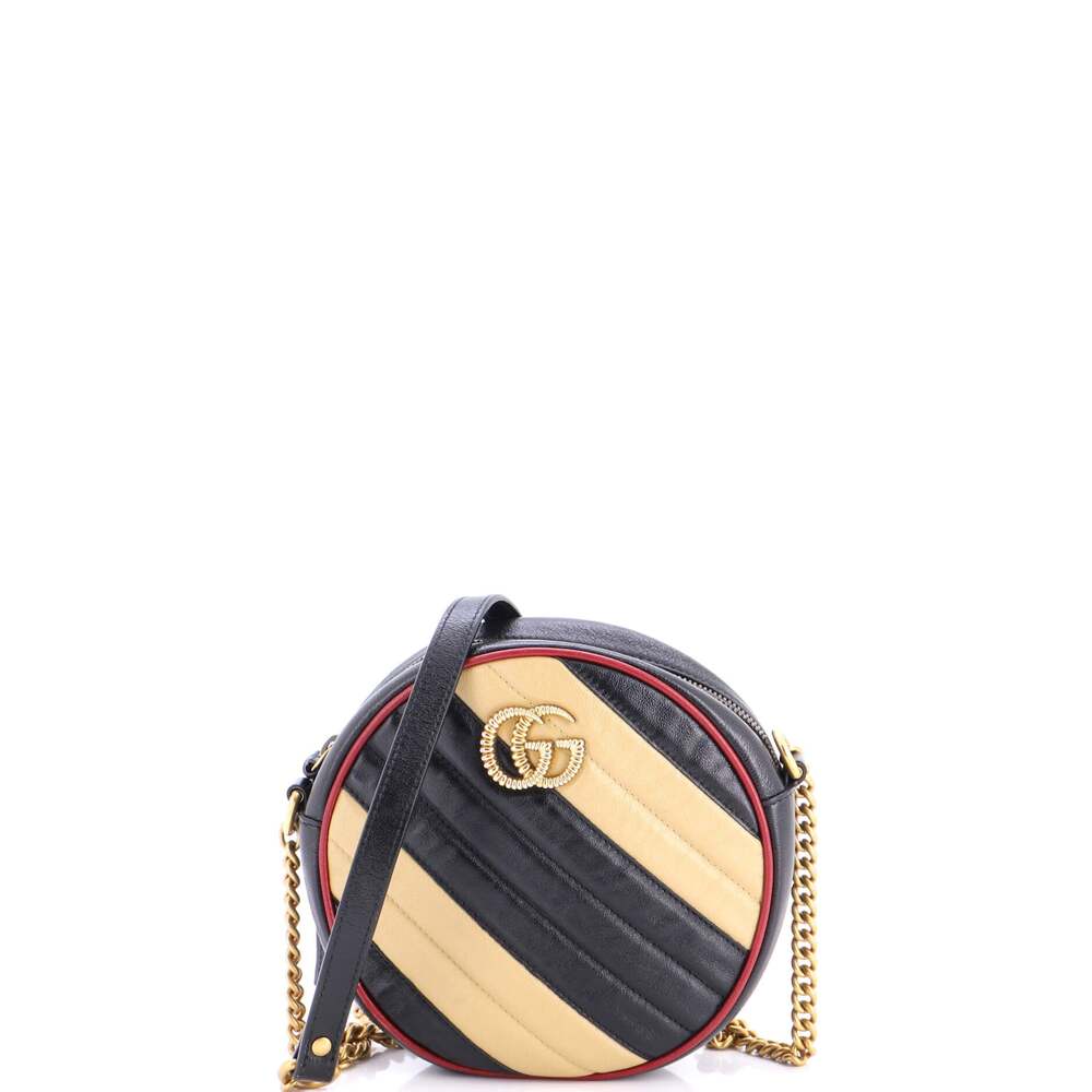 Gucci Gg Marmont Round Shoulder Bag #269558G85B
